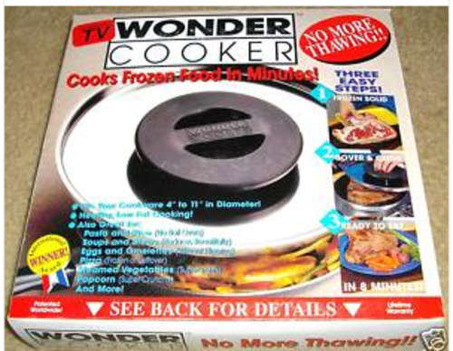 WONDER COOKER - Quick Pressure Defrosting MIRACLE LID