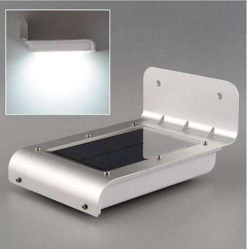 LED Solar Outdoor Energy Saving Light - Infrared Motion Sensor Wall Lamp