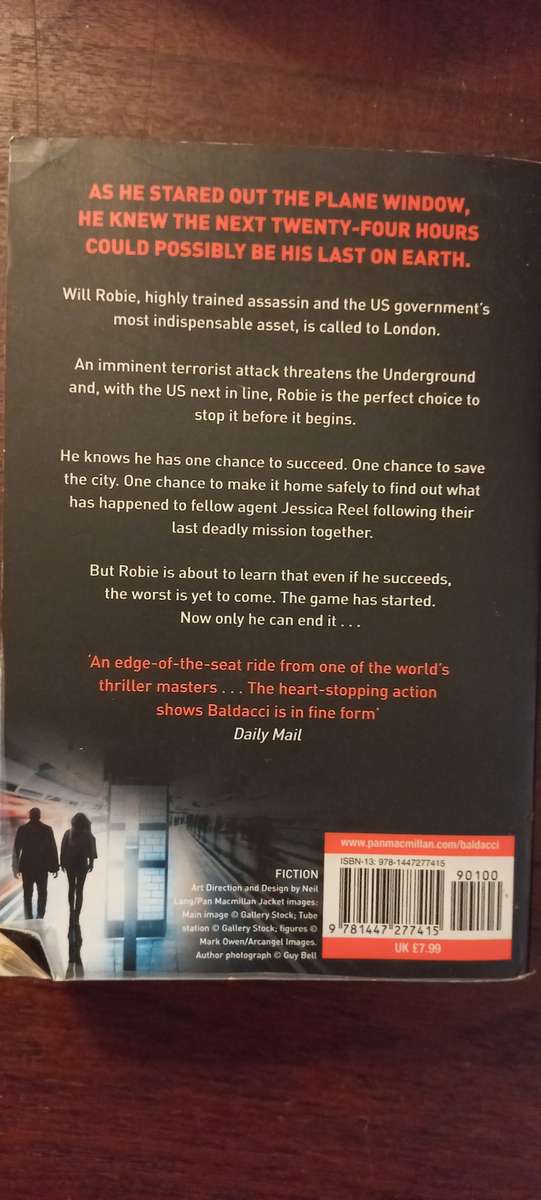 End Game by David Baldacci. Will Robie Book 5