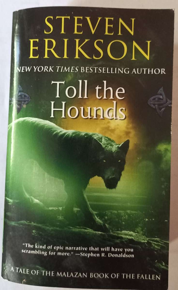 Toll the Hounds by Steven Erikson.  Malazan Book of the Fallen, Book 8
