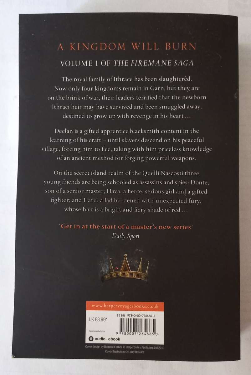 King of Ashes by Raymond E. Feist. Book One of The Firemane Saga.