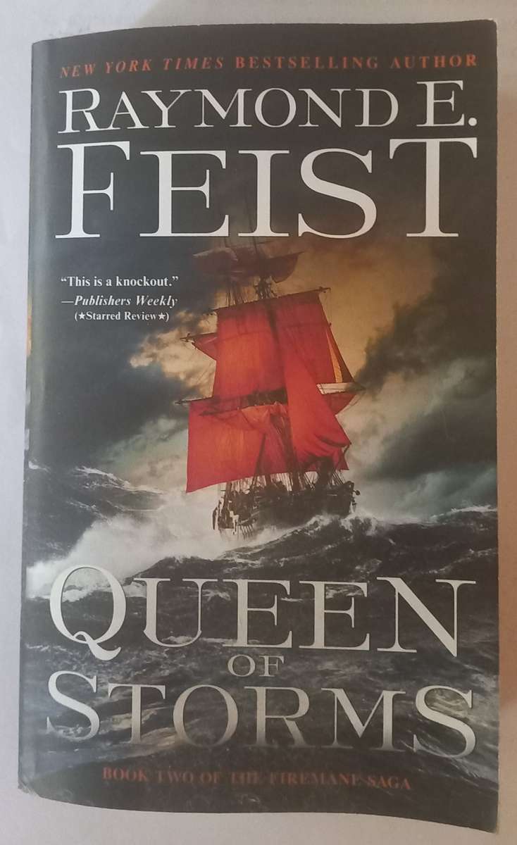Queen of Storms by Raymond E. Feist. Firemane Saga Book 2