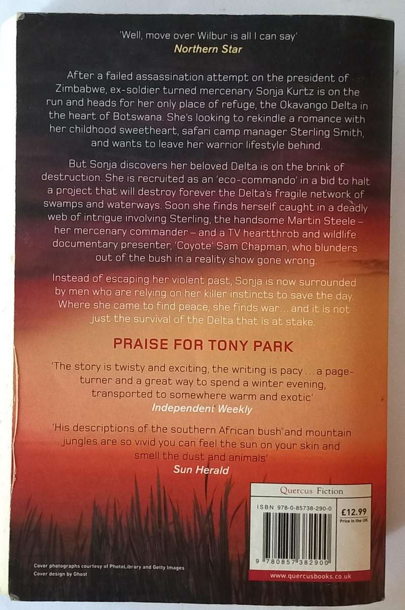 The Delta by Tony Park. Sonja Kurtz Book 1.