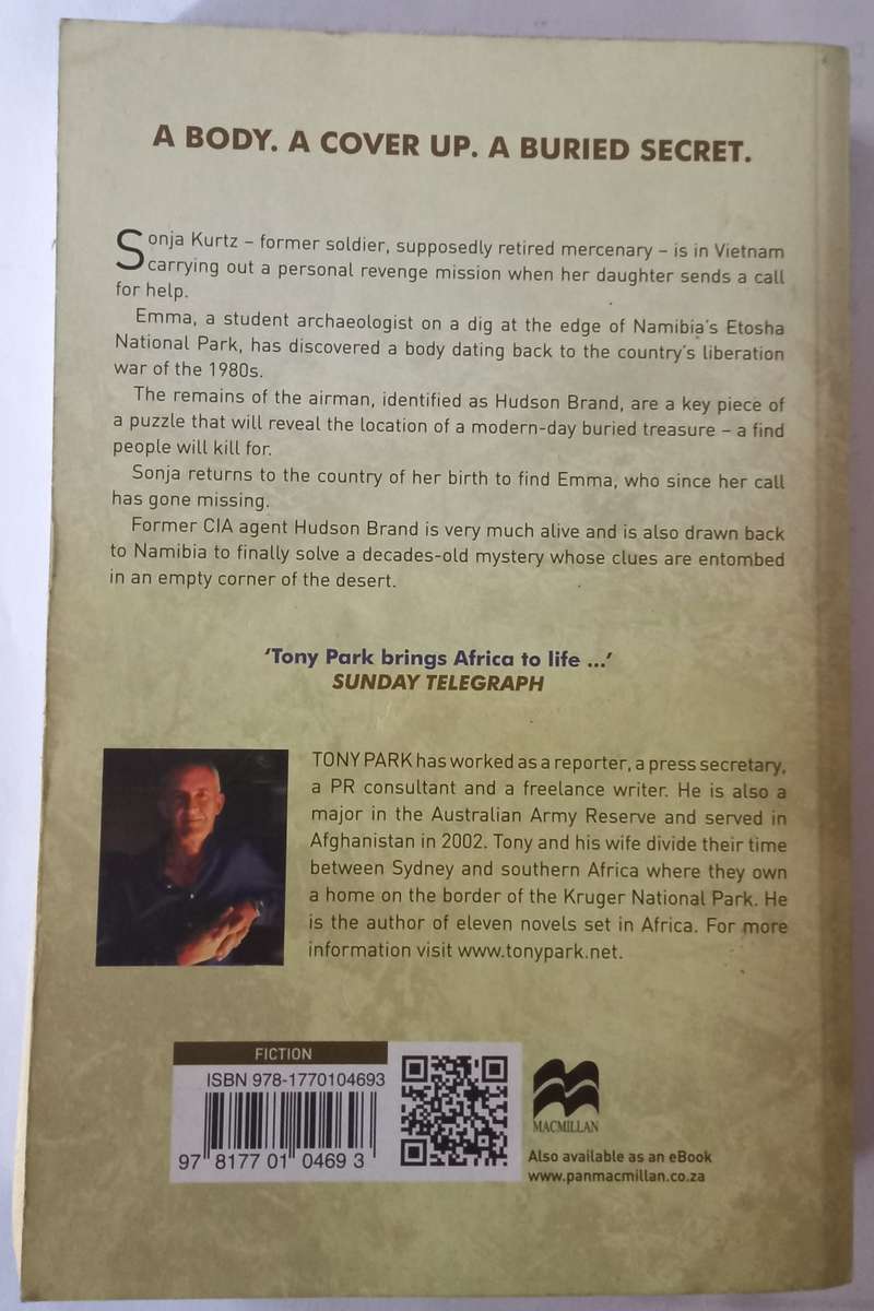 An Empty Coast by Tony Park. Sonja Kurtz Book 2