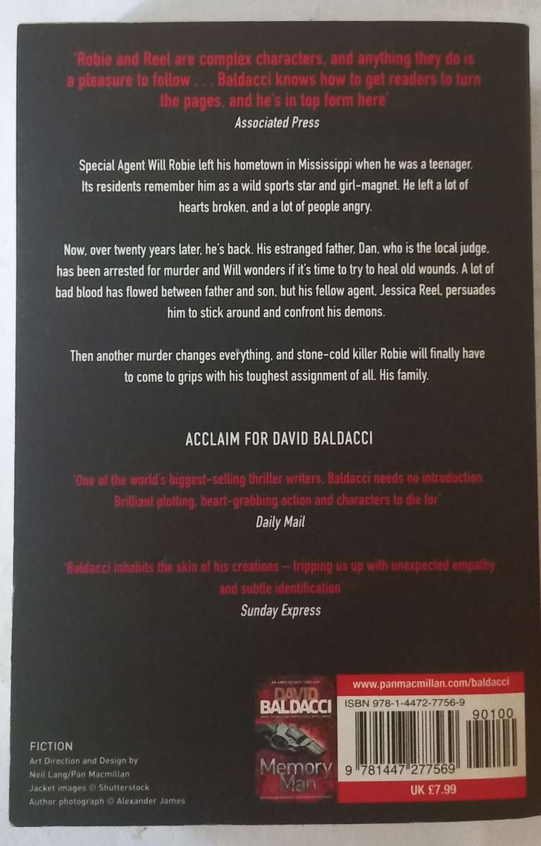 The Guilty by David Baldacci. Will Robie Book 4