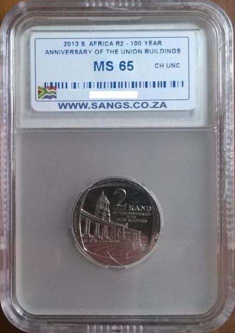 2013 R2 100 year Anniversary of the Union Buildings SANGS MS65