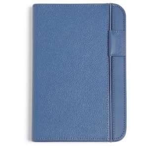 Genuine Amazon Kindle Leather Cover Case, Blue (Fits Latest Generation Kindle)