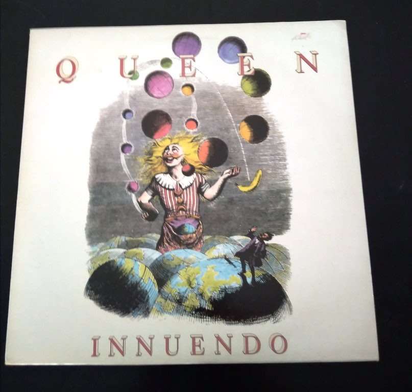 QUEEN INNUENDO VINYL LP - GREAT EX CONDITION - ORIGINAL SA RELEASE - RARE