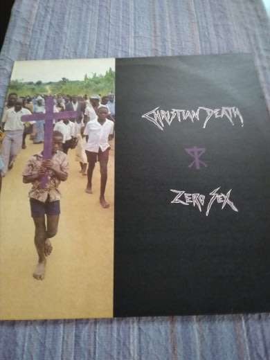 Vinyl -Christian Death - Maxi - Zero Sex -Original 1989 Uk Release VG+ both - CRAZY R1 START