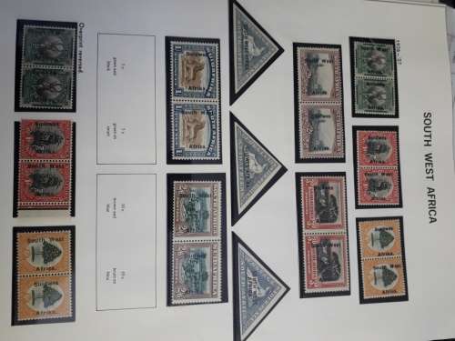 3 printed Pages of SWA  - very nice lot R 10,000.00 plus CV