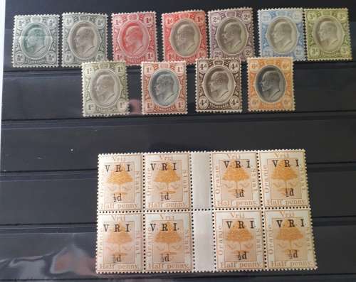 Pre SA lot including unique V.R.I gutter pairs and some TVL kinds heads