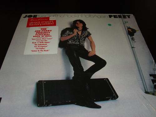 JOE PERRY PROJECT -GOT THE ROCK N ROLLS AGAIN ---LP