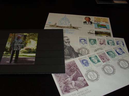 SMALL MANDELA STAMP COLLECTION