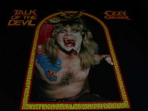 OZZY OSBOURNE -TALK OF THE DEVIL -LP