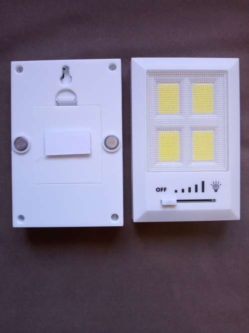 2 x COB LED Light Switches with Dimmers for Load Shedding - ONE BID FOR BOTH