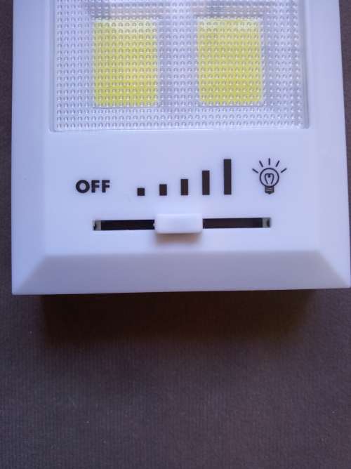 2 x COB LED Light Switches with Dimmers for Load Shedding - ONE BID FOR BOTH