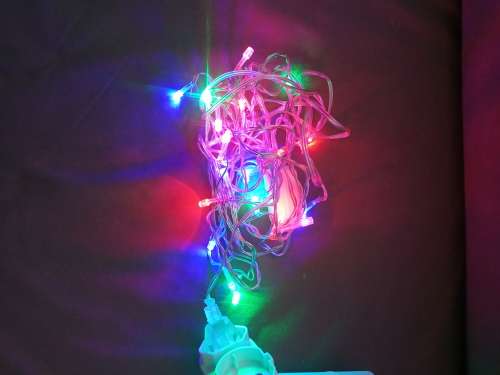 2 x 5m Multicolour Fairy Lights - ONE BID FOR BOTH