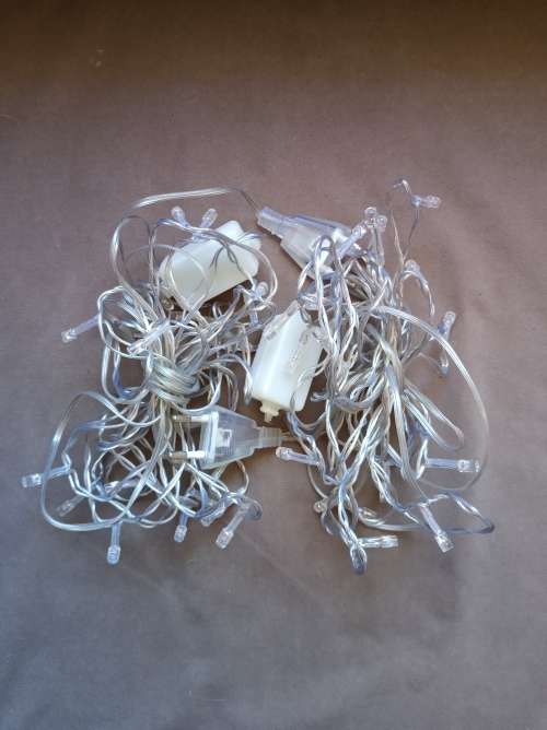 2 x 5m Multicolour Fairy Lights - ONE BID FOR BOTH