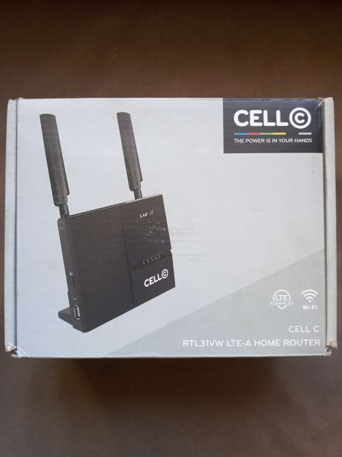 Cell C LTE-A Home Router - Please read