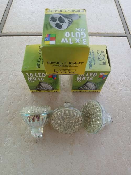 12v LED Lights ONE BID FOR 3
