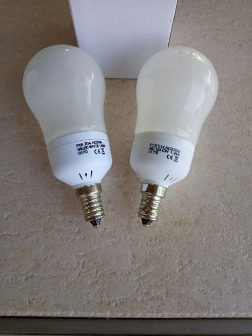 E14 LED Lights - ONE BID FOR TWO