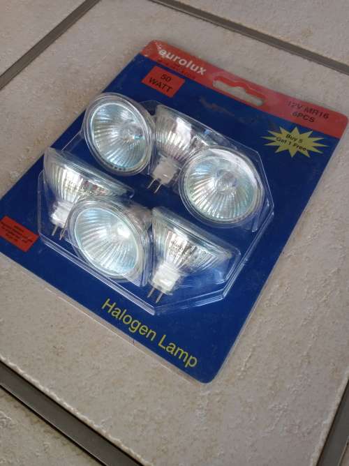 Eurolux 12v 50w 6 Piece Halogen Lights Set