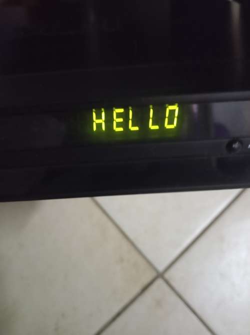 Sansui DVD player - Please read