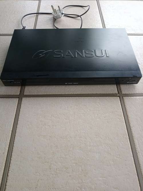 Sansui DVD player - Please read