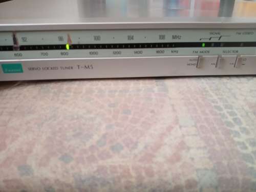 Working 100% Vintage Sansui T-M5 Stereo FM Tuner