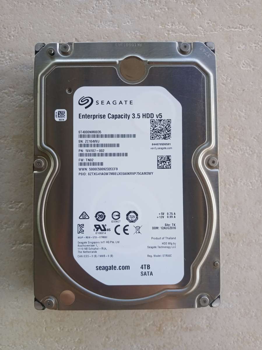 Seagate Enterprise 4 TB Hard Drive