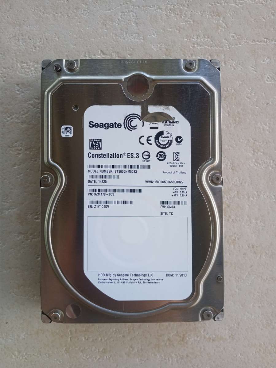 Seagate Constellation 3TB Hard Drive