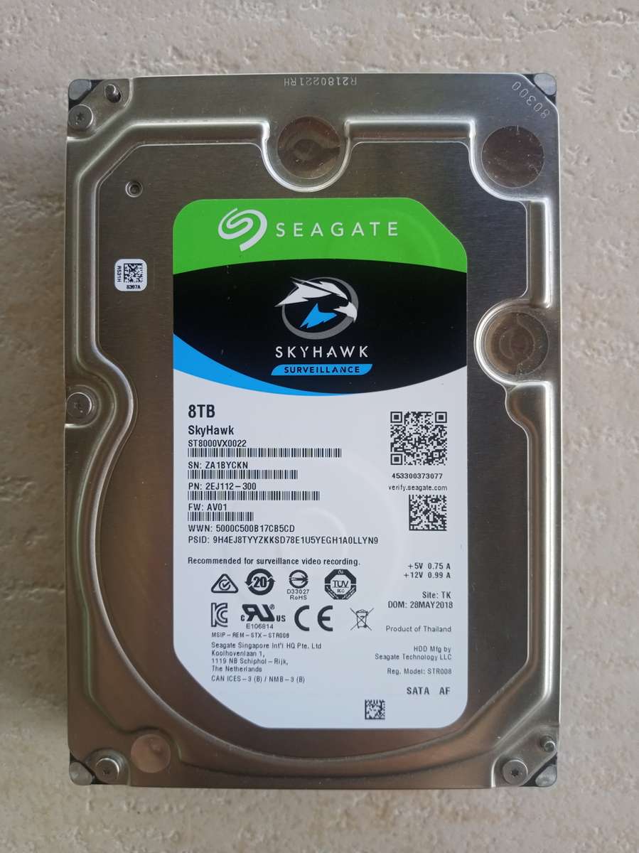 Seagate Skyhawk Surveillance 8 TB Hard Drive