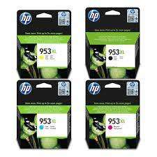 HP 953XL Cyan/Magenta/Yellow/Black Original Ink Cartridge Bundle