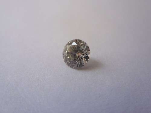 1 x 0.364 cts Round Brilliant Cut Natural Diamond