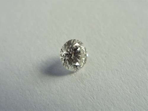 1 x 0.11 ct Round Brilliant Natural Diamond -
