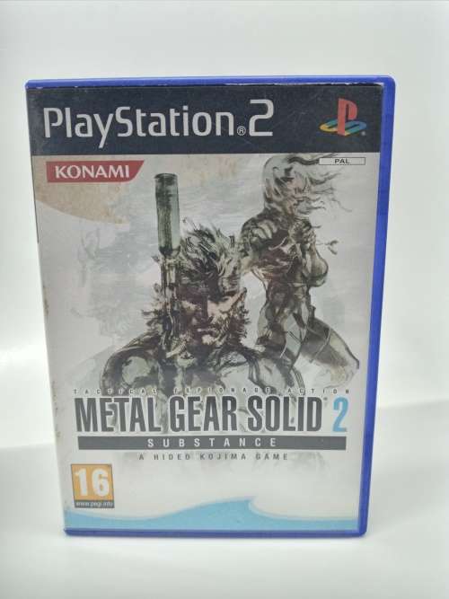 metal gear solid 2 substance- PS2