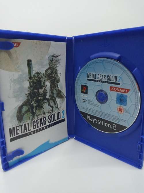 metal gear solid 2 substance- PS2