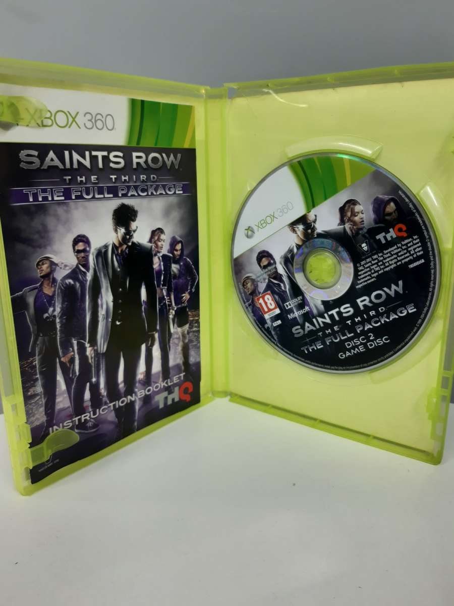 SAINTS ROW  THE THIRD THE FULL PACKAGE - XBOX 360 GAME