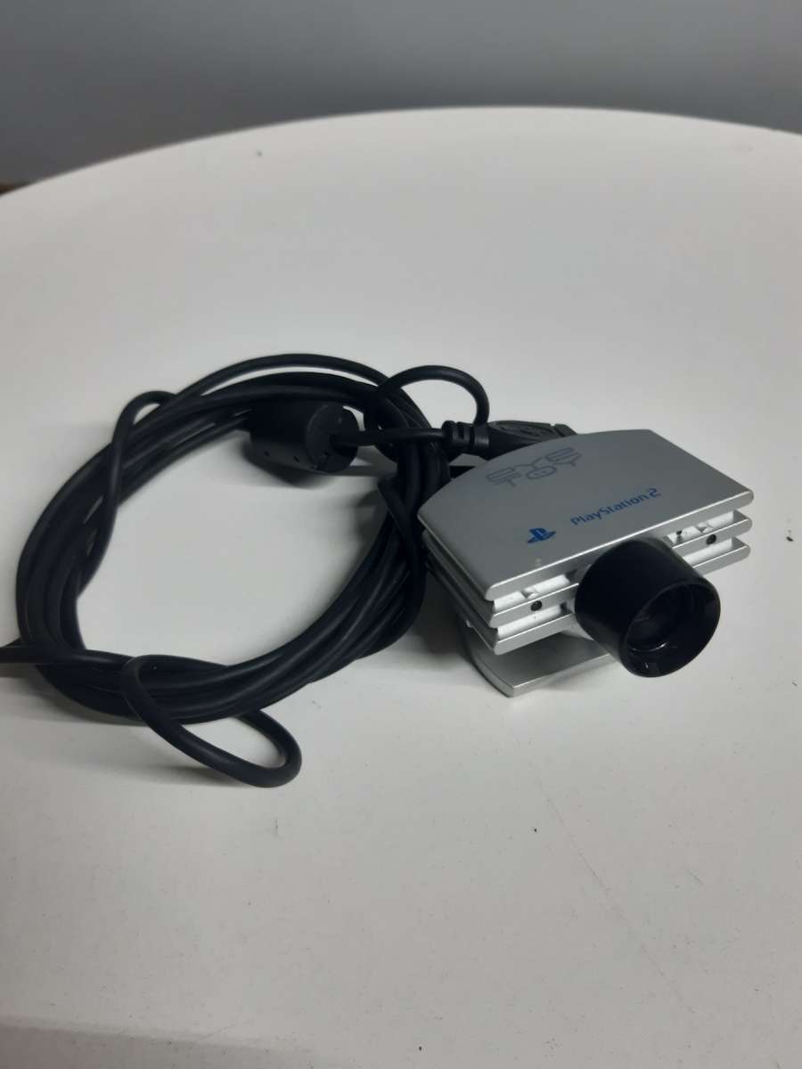 Ps2  eye toy camera - silver (Ps2)