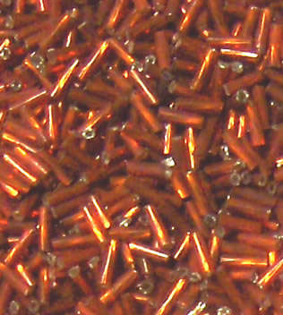 Sale!!  Red long bugle beads (20g)