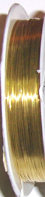 Gold craft wire 0.3mm ( 1m)