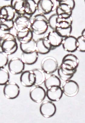 Bulk Silver Jump rings 6mm (200pcs)