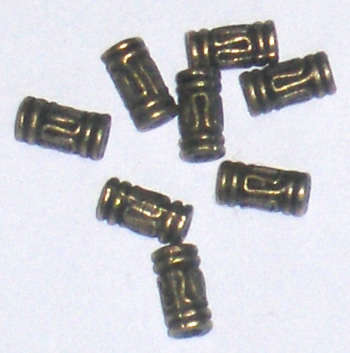 Brass spacer 6mm x 3mm (100pcs)