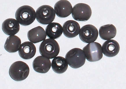 ***Clearance Sale*** 3.5mm round purple cat's eye beads  30g(+/-330pcs)
