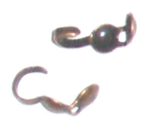 Copper calottes  (10pcs)