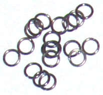 Clearance sale!!! Black nickel  Jump rings 5mm (600pcs)