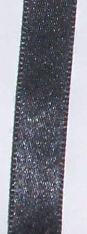 Black Satin ribbon 4mm sold per meter