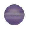 Iced Purple 6mm round glass beads (10pcs)