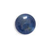 Medium blue AB 6mm Indian glass round beads (10pcs)