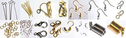****Assorted Silver & Gold Findings, etc 2000+pcs****
